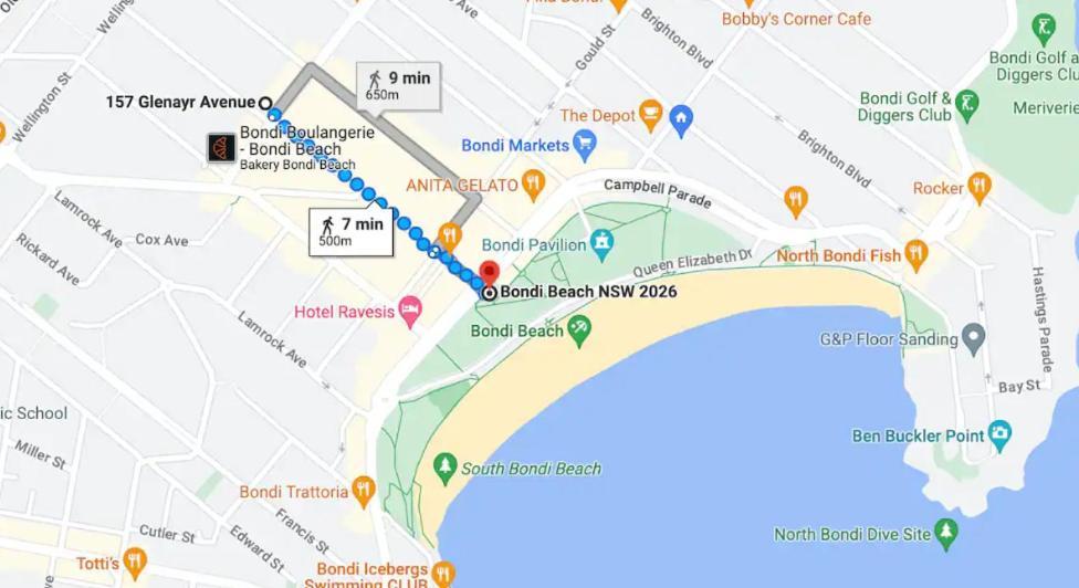 In The Heart Of Bondi, Stroll To The Beach Apartman Sydney Kültér fotó